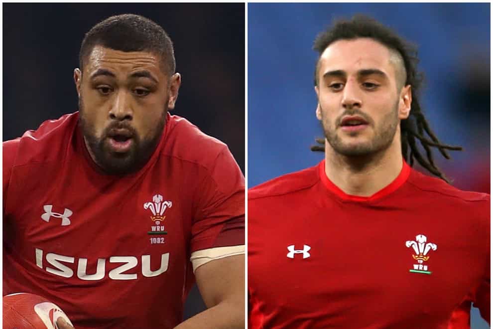 Taulupe Faletau and Josh Navidi are set to be reunited in Wales’ back row against France (David Davies/Steve Paston/PA)