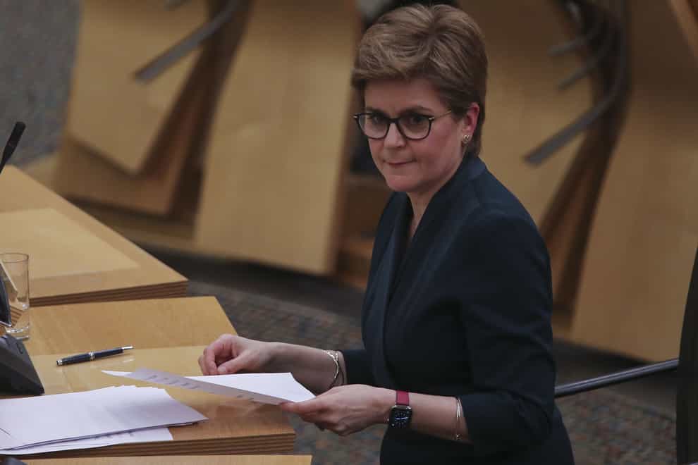 Nicola Sturgeon issued a formal apology to the thousands of Scots who were accused and executed under the Witchcraft Act of 1563 (Fraser Bremner/Scottish daily Mail/PA)