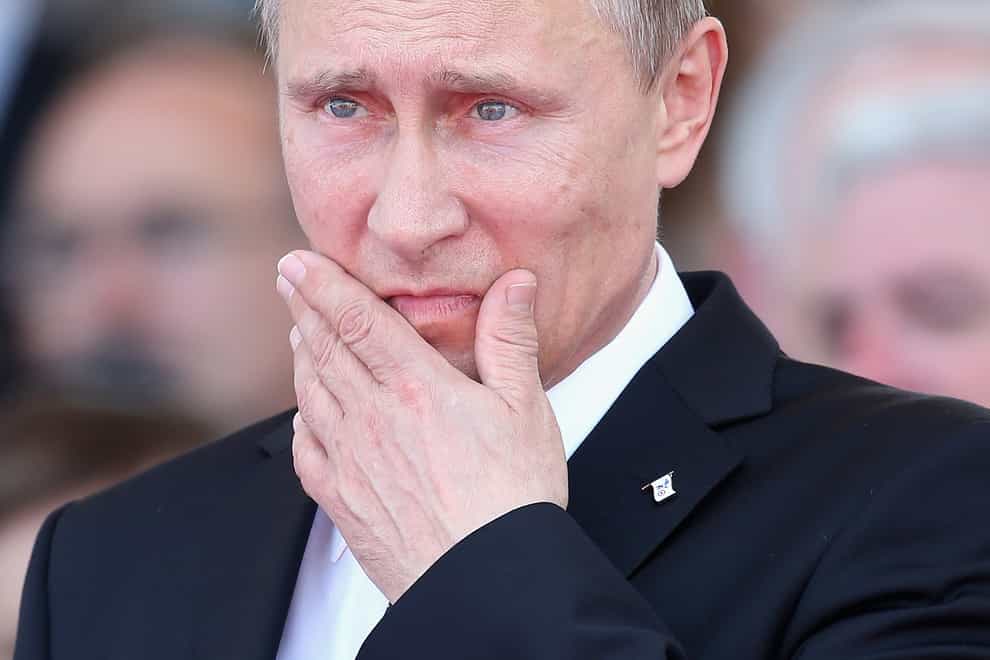 Russian President Vladimir Putin (PA)