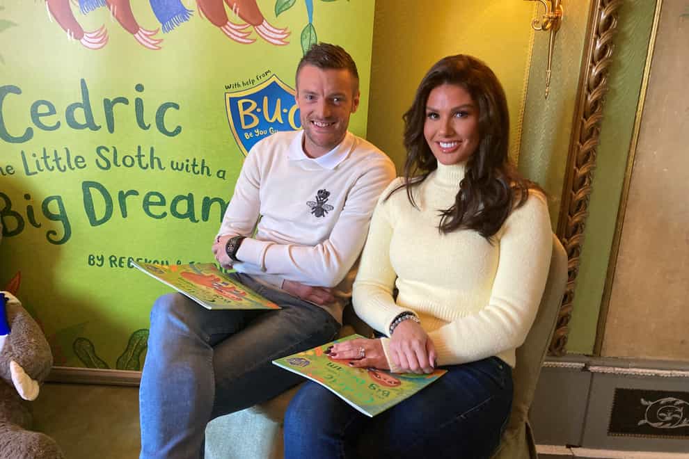 The Vardys have written a children’s book together (Prudence Wade/PA)