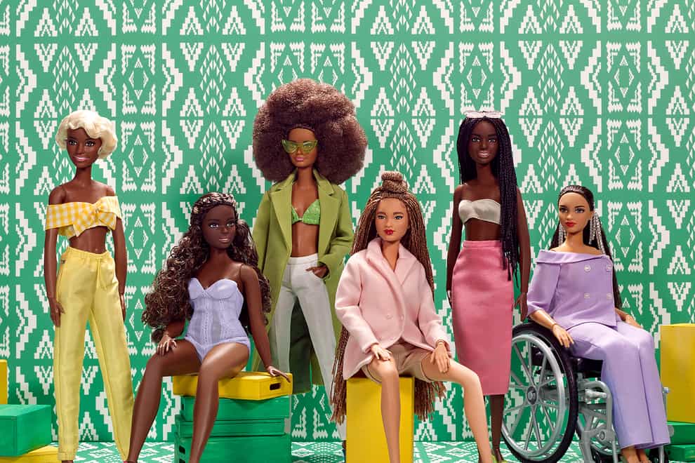 <p>The many styles and faces of Barbie dolls (Mattel/Barbie/PA)</p>