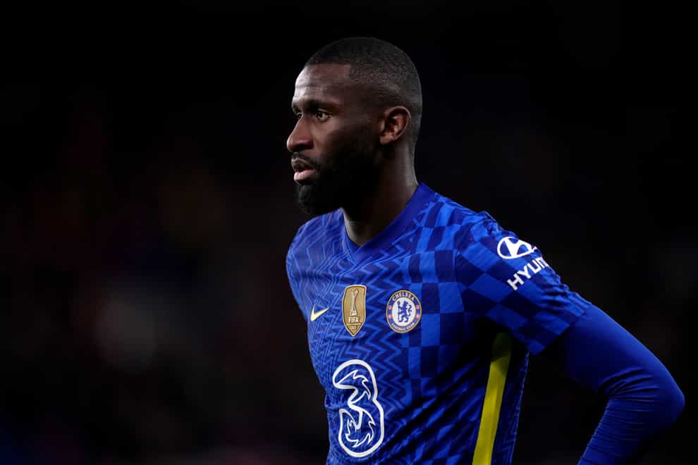 Chelsea’s Antonio Rudiger has been sought by multiple clubs as his contract nears expiry (John Walton/PA)