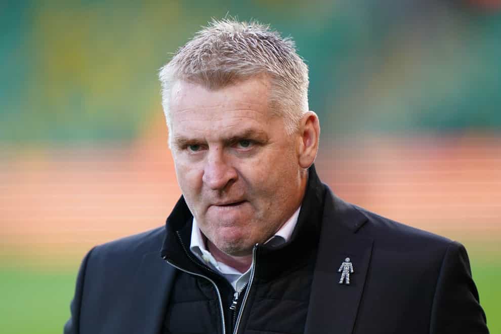Norwich head coach Dean Smith knows his side have it all to do to stay up (Joe Giddens/PA)