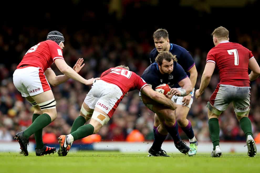 Pierre Schoeman is enjoying his first taste of the Six Nations (Nigel French/PA)