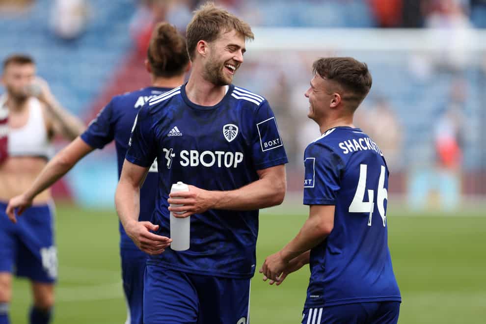Patrick Bamford, left, is poised to return to action for Leeds (Richard Sellers/PA)