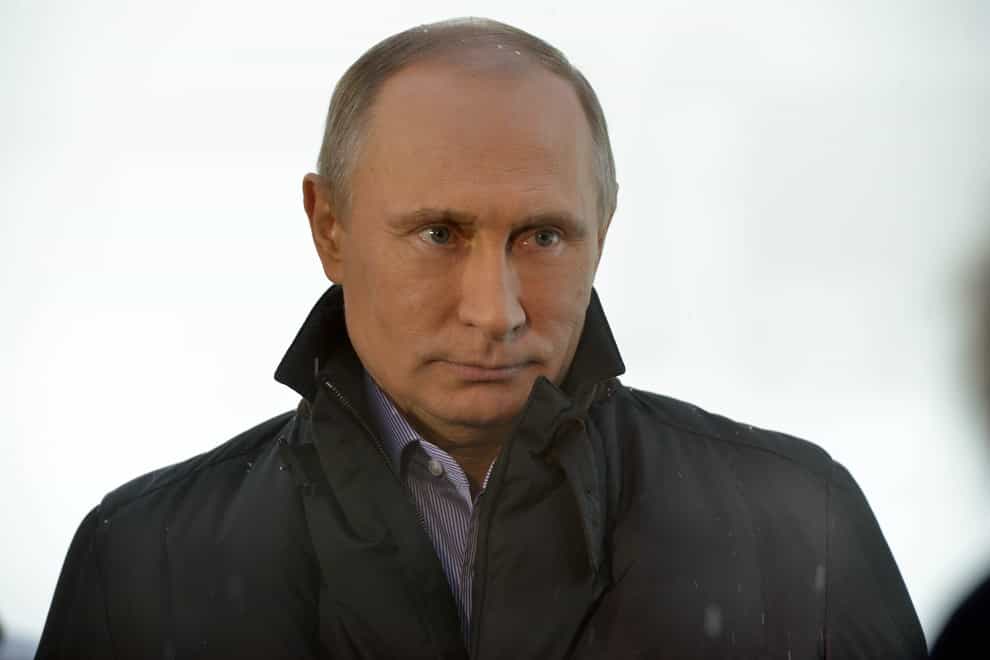 Vladimir Putin has been accused of committing war crimes in Ukraine (BBC/PA)