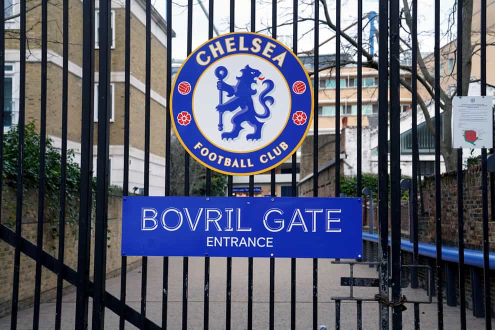 The Bovril Gate Entrance at Stamford Bridge (Stefan Rousseau/PA)