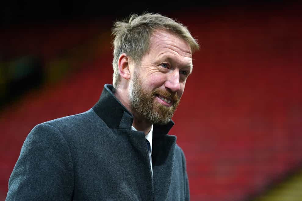 Graham Potter is not panicking about Brighton’s form (Nick Potts/PA)