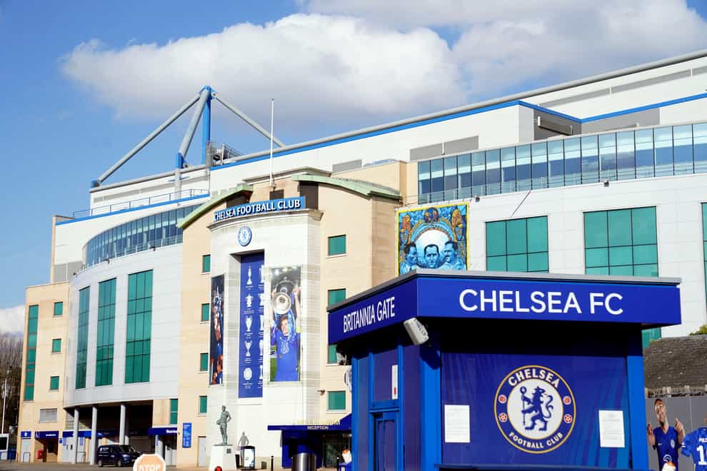 No tickets or merchandise will be sold at Stamford Bridge after Roman Abramovich was sanctioned by the government (Stefan Rousseau/PA)
