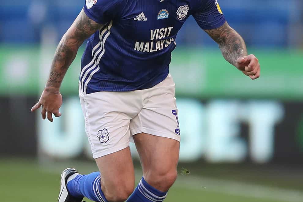 Former Cardiff striker Lee Tomlin made his first start for Walsall last weekend (Nick Potts/PA)