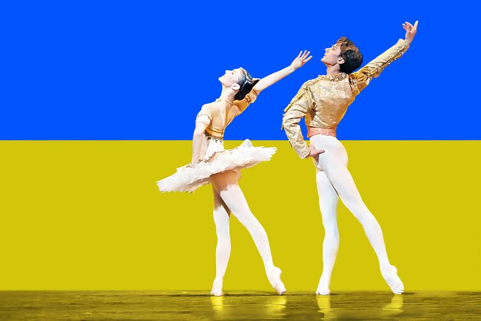 Former Royal Ballet stars Ivan Putrov and Alina Cojocaru (Oleksandr Putrov/PA)