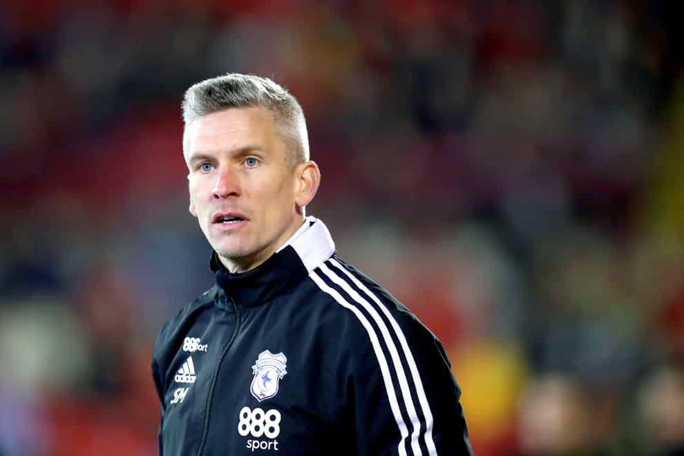 Cardiff boss Steve Morison is looking for a third successive victory (Isaac Parkin/PA)