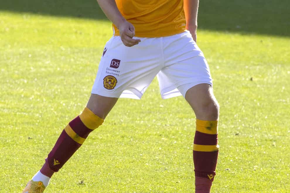 Motherwell’s Mark O’Hara is a fitness doubt (Jeff Holmes/PA)