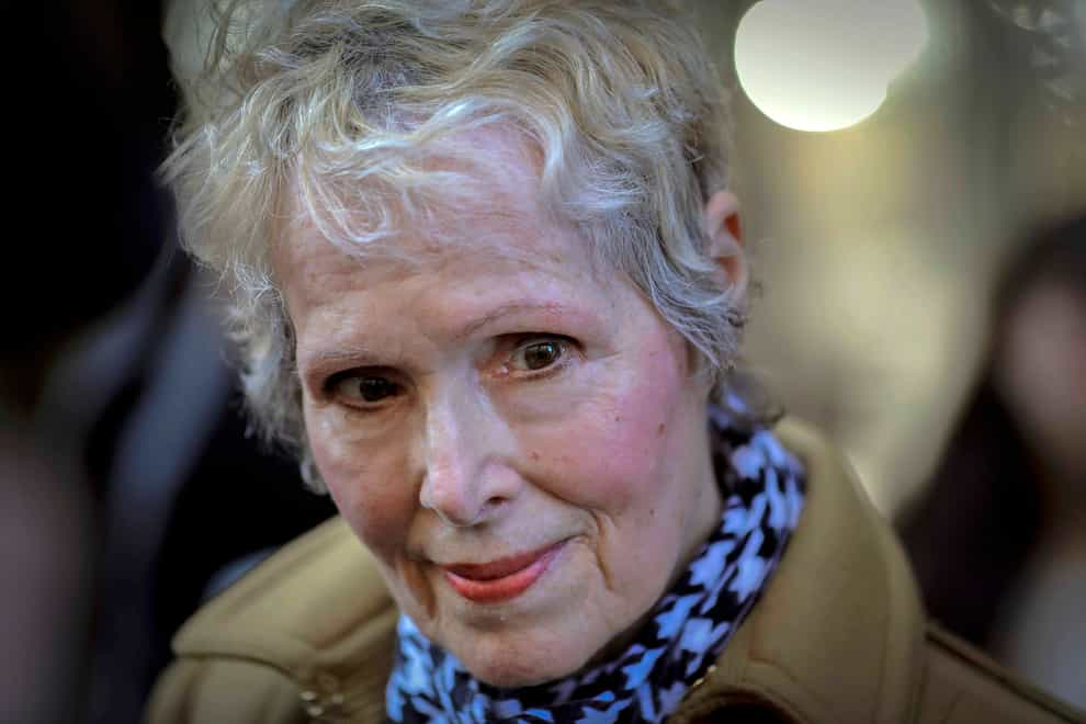 Jean Carroll has accused Donald Trump of raping her (Seth Wenig/AP)