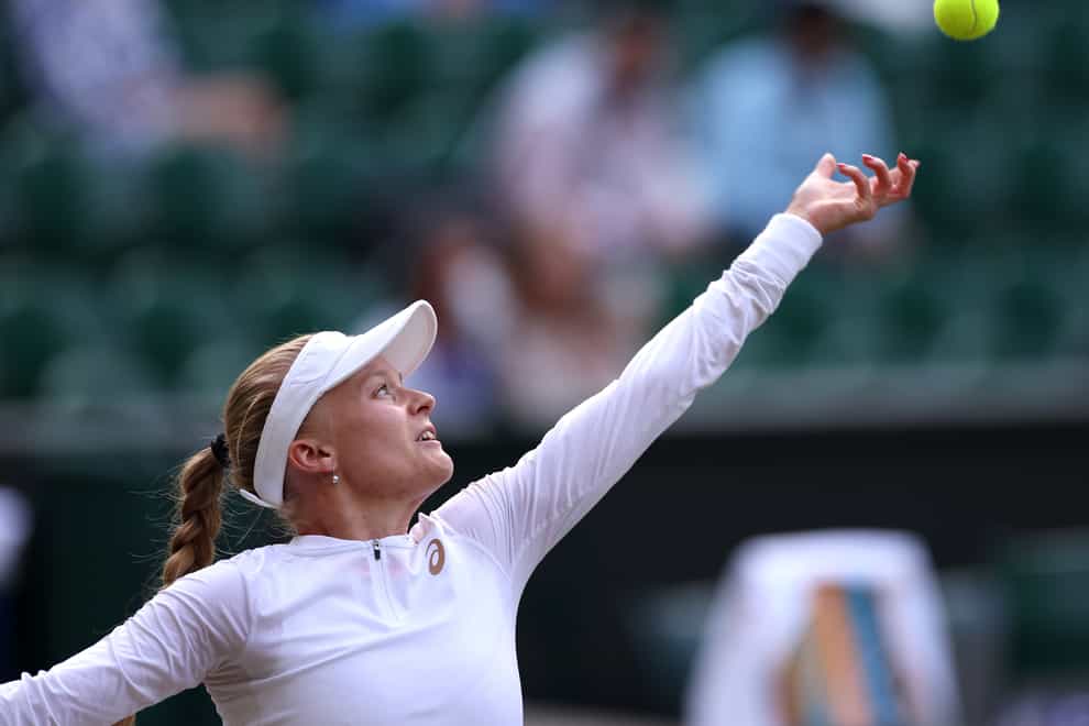 Harriet Dart rallied from a set down at Indian Wells to defeat former world number three Elina Svitolina of Ukraine and progress to the third round for the first time in her career (Steven Paston/PA)