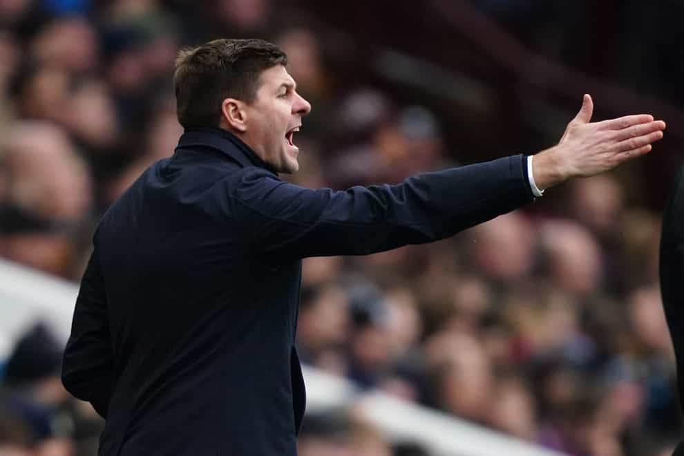 Aston Villa manager Steven Gerrard is preparing for the challenge of West Ham this weekend (David Davies/PA)