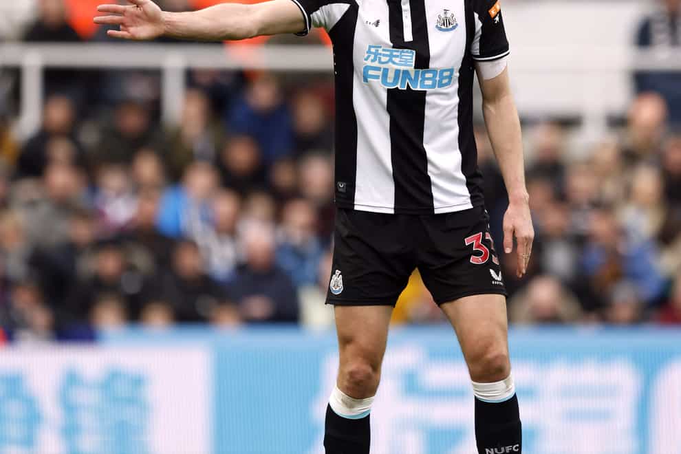 Dan Burn has enjoyed a blistering start to his career at Newcastle (Richard Sellers/PA)