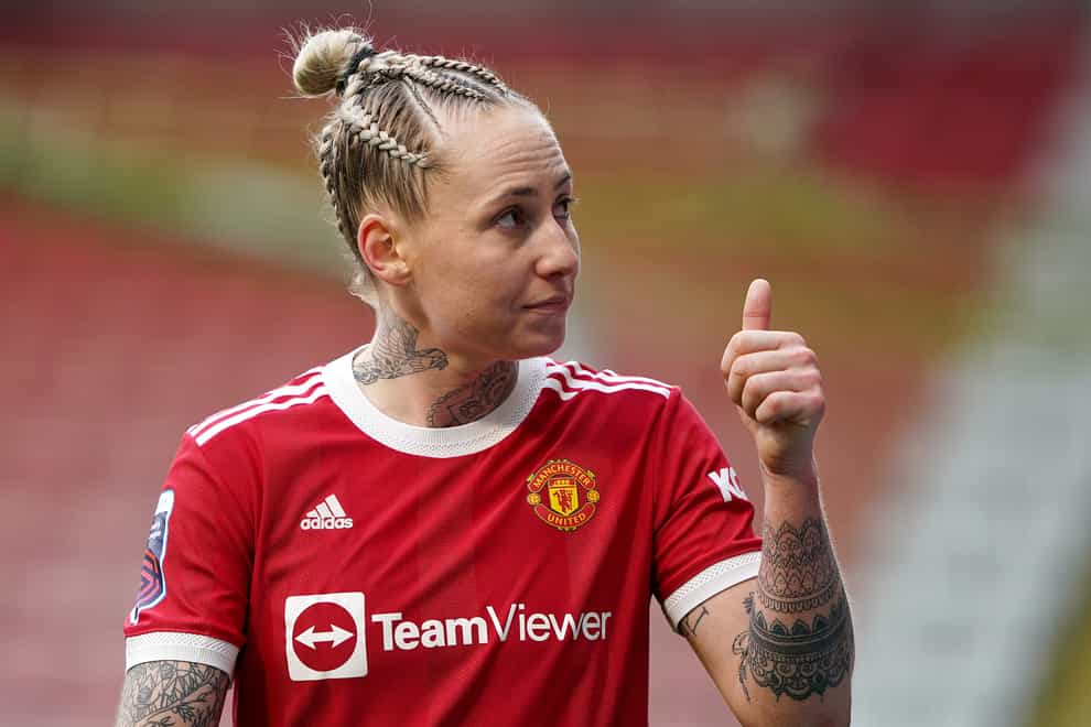 Leah Galton’s double helped United earn a 3-1 victory over Reading (Zac Goodwin/PA)