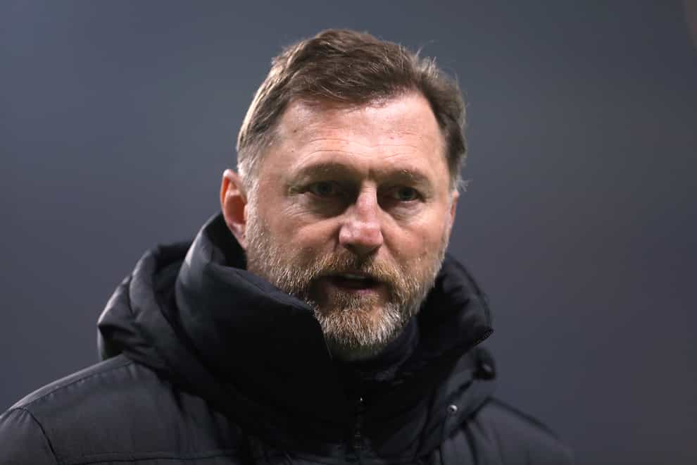 Ralph Hasenhuttl wants Southampton to respond to back-to-back defeats (Bradley Collyer/PA)