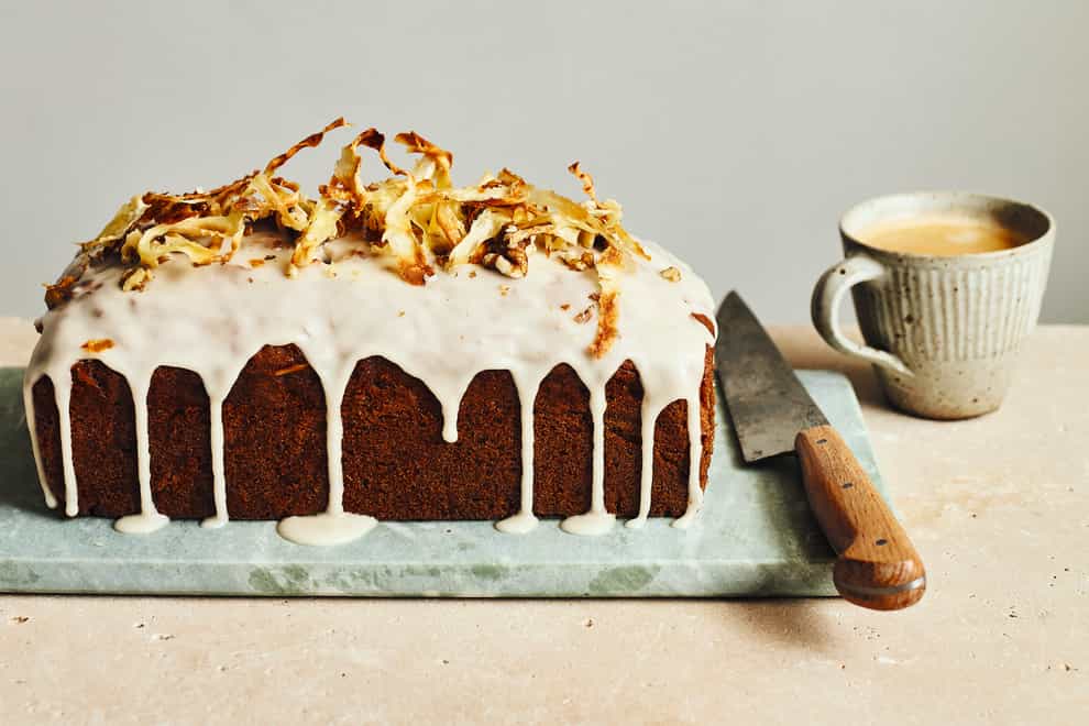 Parsnip, orange and ginger loaf from A Good Day To Bake (Laura Edwards/PA)