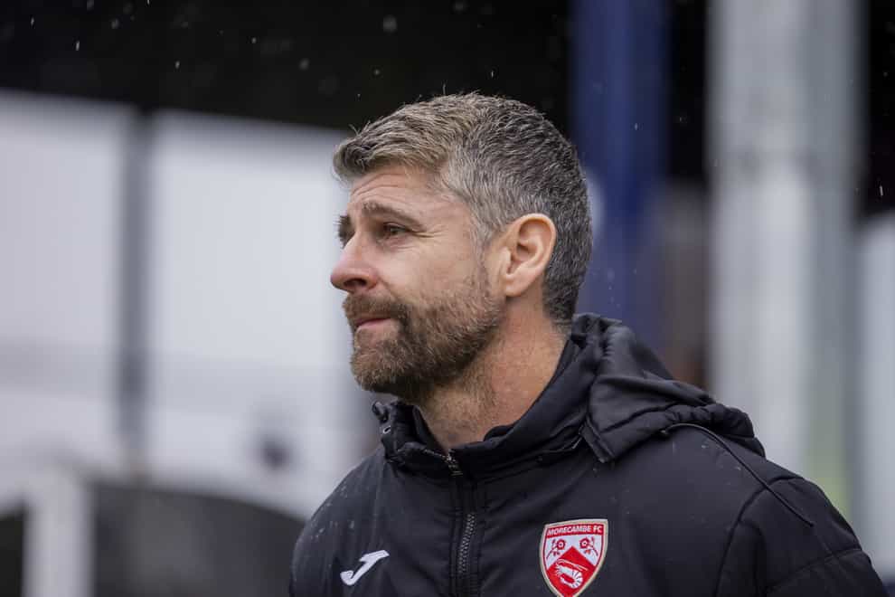 St Mirren manager Stephen Robinson saw encouraging signs in the defeat to Hearts (Leila Coker/PA)