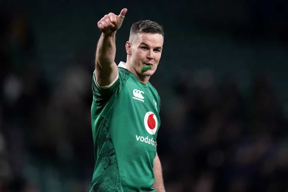 Ireland captain Johnny Sexton is targeting the Guinness Six Nations title following a win at Twickenham (Andrew Matthews/PA)