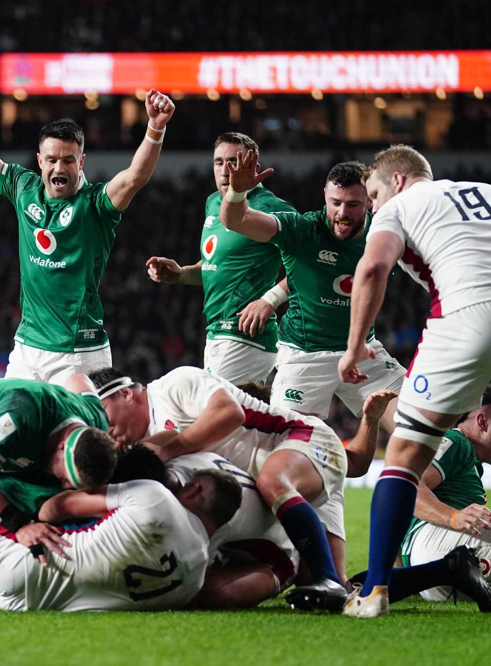 Ireland struck late on to defeat England in a Six Nations classic (David Davies/PA)