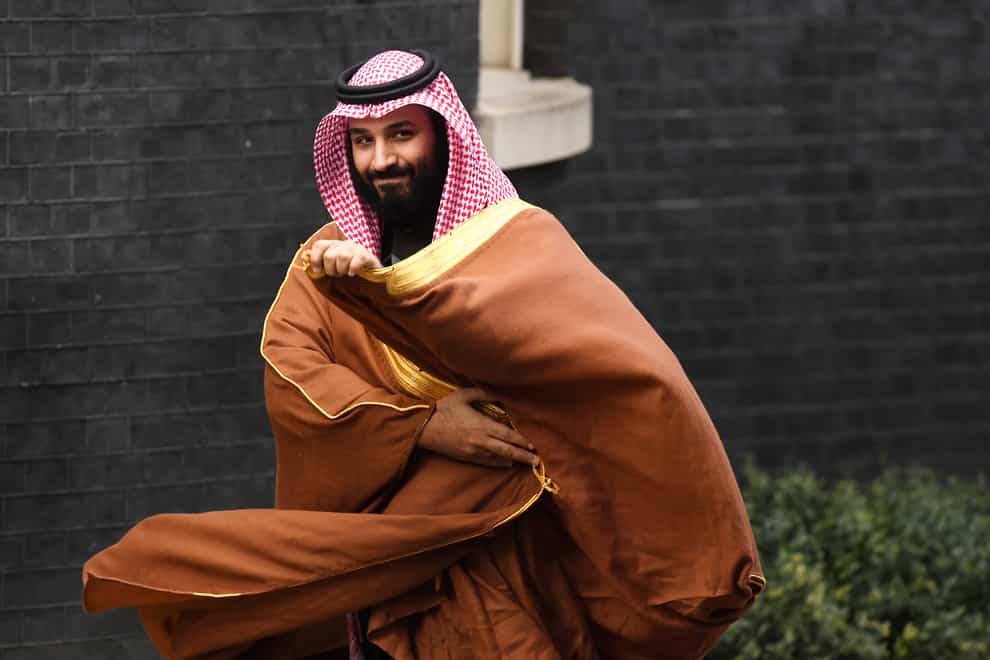 Saudi Arabia’s crown prince Mohammad bin Salman has been repeatedly criticised for human rights (PA)