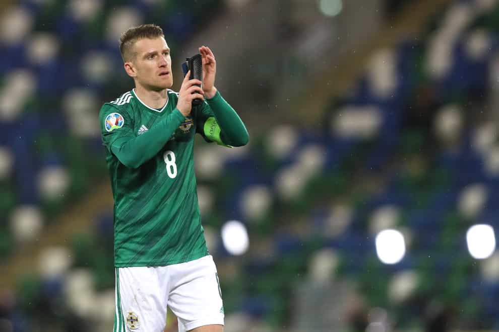 Veteran Steven Davis remains in Northern Ireland’s plans despite speculation he could retire (Brian Lawless/PA)