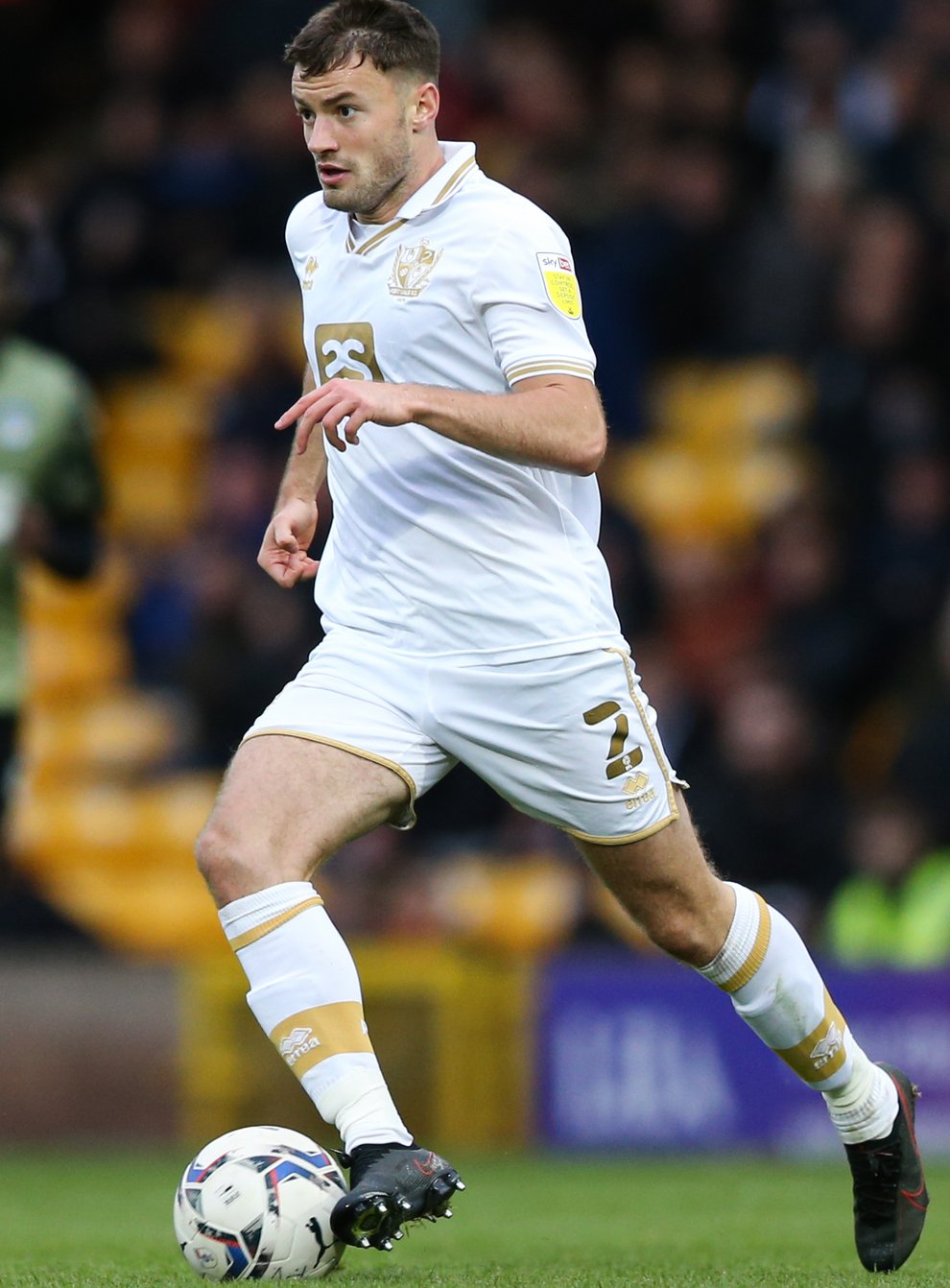 Port Vale’s James Gibbons is currently sidelined (Isaac Parkin/PA).