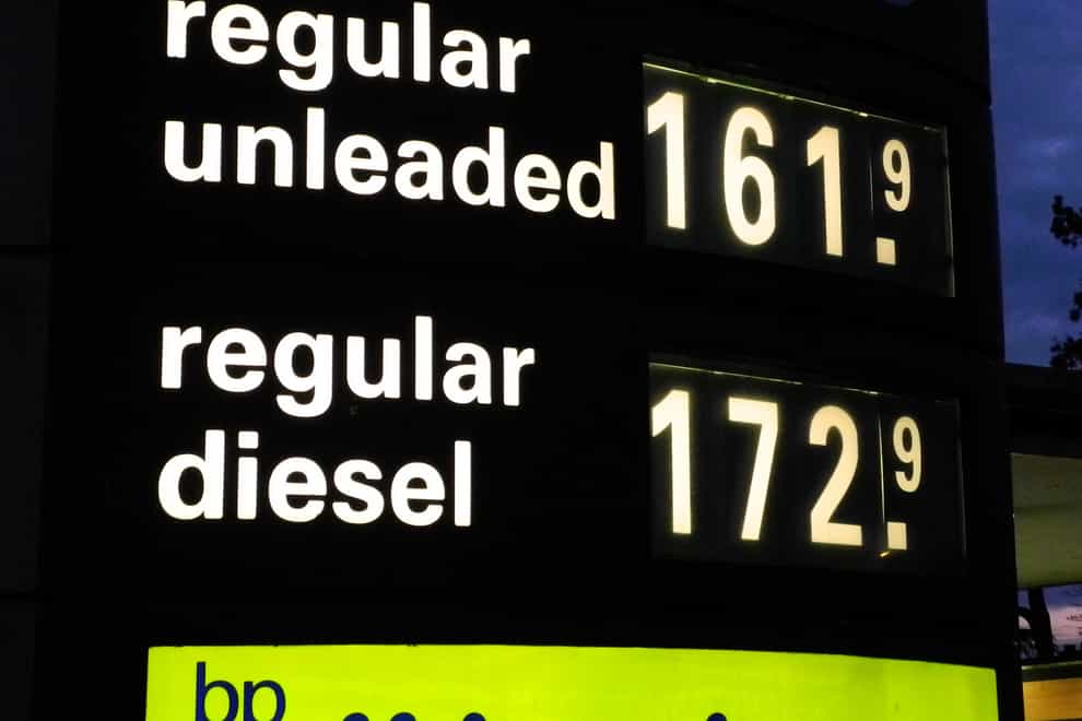 Diesel prices have already soared in recent months (Nick. T Ansell/PA)