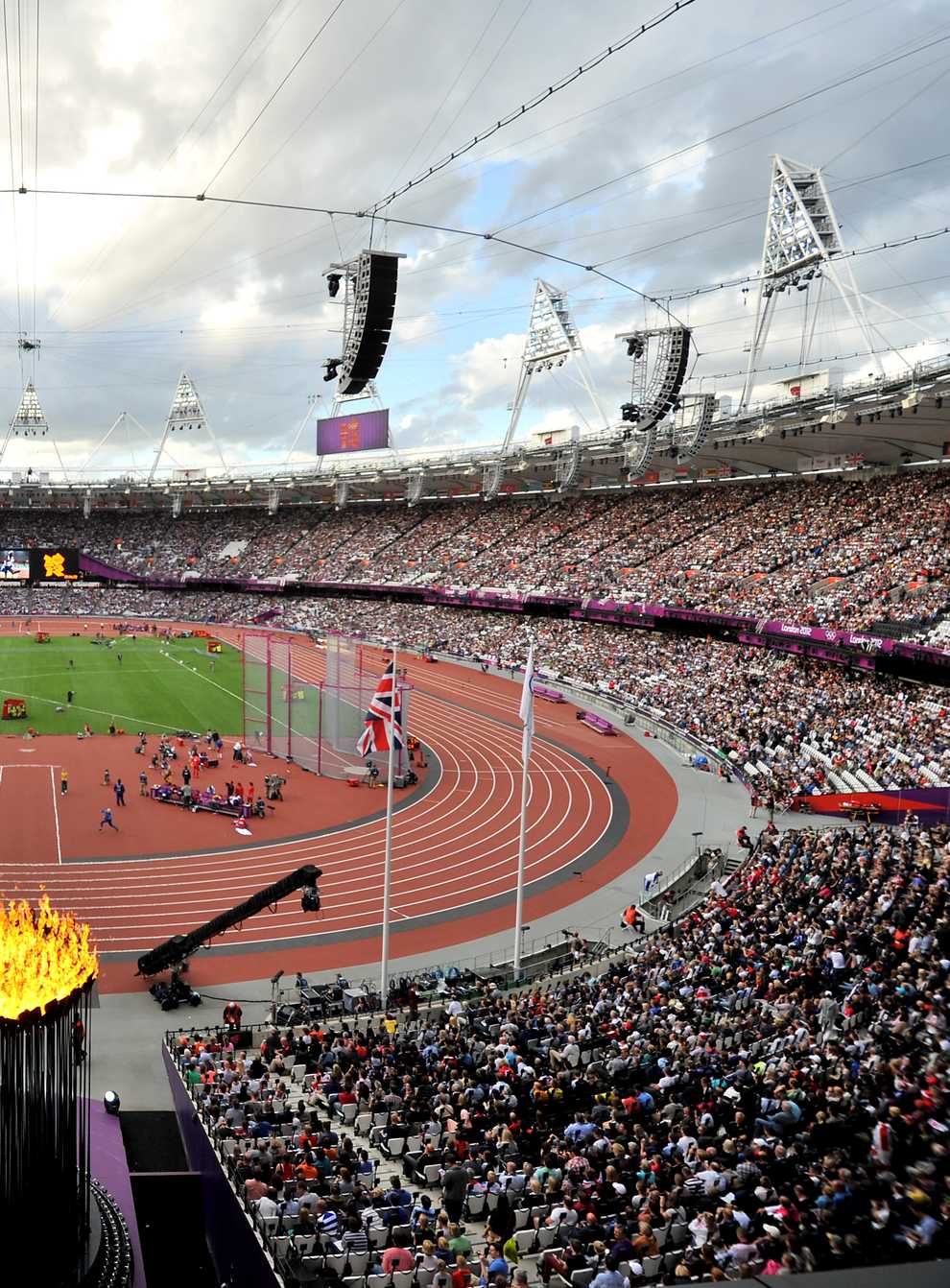 London will mark the ten-year anniversary of hosting the Olympic Games with the lighting of a flame as part of a day of events (Scott Wilson/PA)