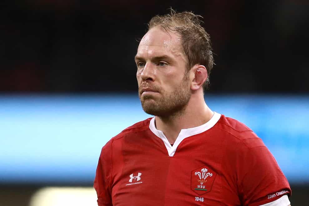 Alun Wyn Jones will make his 150th appearance for Wales against Italy (Adam Davy/PA).