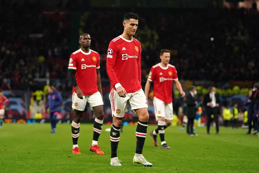 Cristiano Ronaldo and Manchester United endured another disappointing evening at Old Trafford (Martin Rickett/PA)