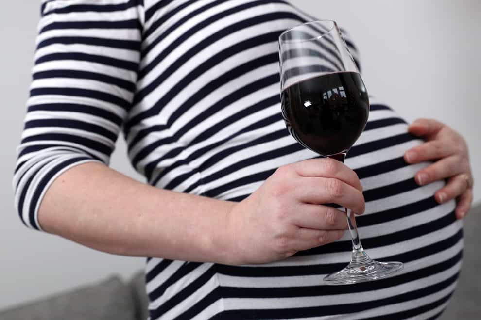 New guidance has been published to try and prevent cases of fetal alcohol spectrum disorder (Andrew Matthews/PA)