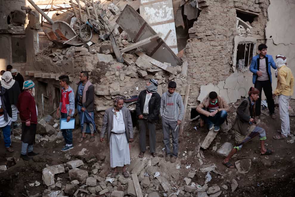A UN appeal for Yemen is aiming to raise 4.27 billion US dollars (£3.3 billion) to alleviate what it describes as the world’s worst humanitarian crisis (Hani Mohammed/AP)