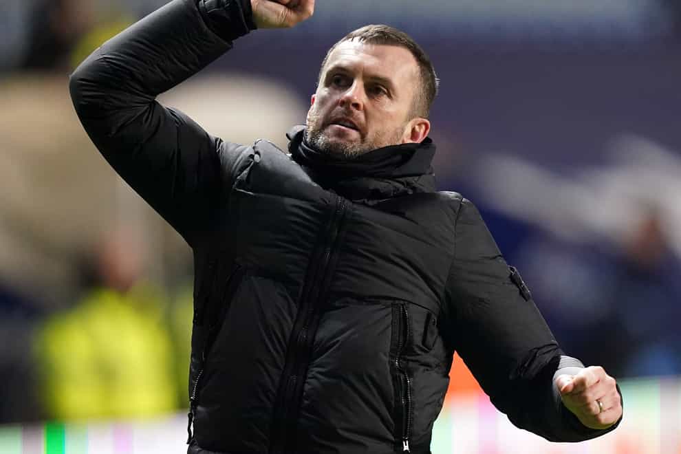 Nathan Jones was full of praise for his Luton players (Nick Potts/PA)