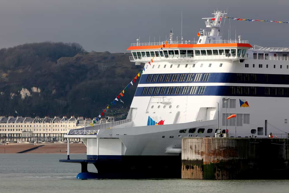 Ferry operator P&O Ferries has announced it has suspended sailings ahead of a ‘major announcement’ (Gareth Fuller/PA)
