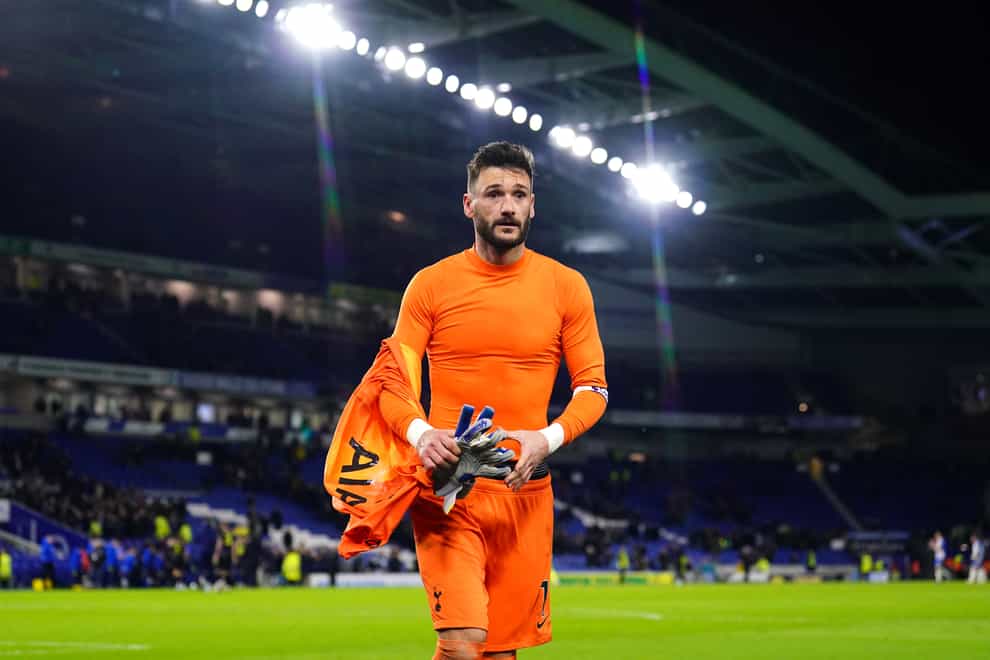Hugo Lloris believes Spurs are on the right path after recent inconsistency (Adam Davy/PA)