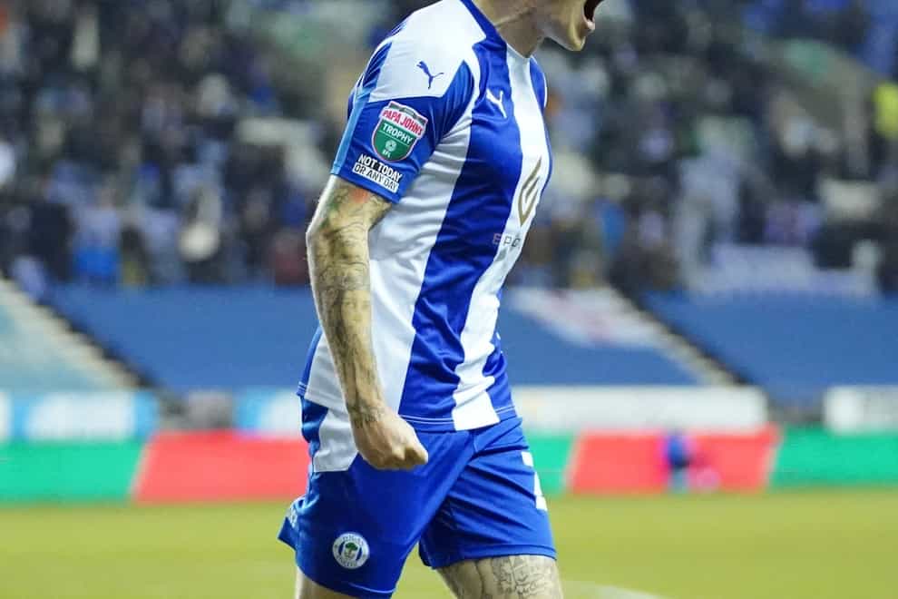 Wigan’s James McClean is available after serving a three-match ban (Tim Goode/PA)