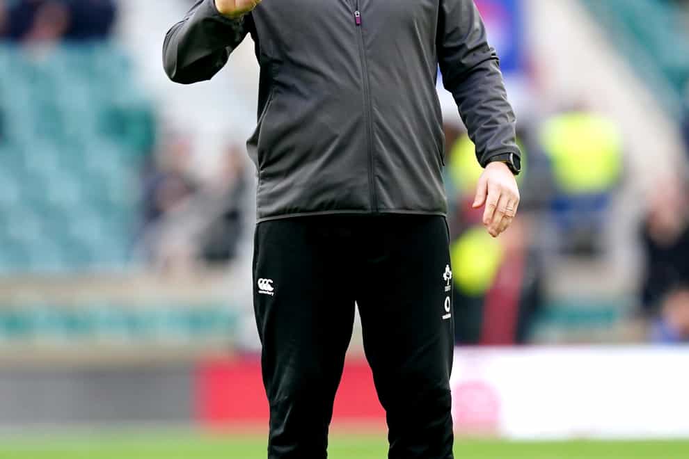 Ireland head coach Andy Farrell is preparing for Scotland (David Davies/PA)
