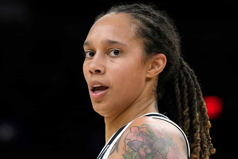 Brittney Griner is being detained in Russia (Rick Scuteri/AP)