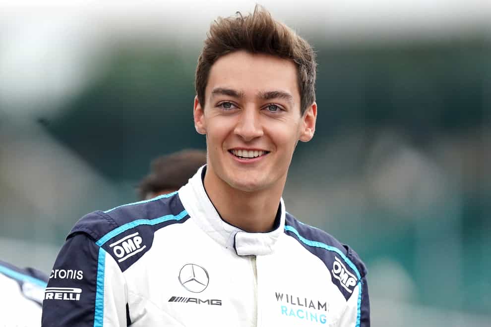 George Russell has joined Lewis Hamilton at Mercedes (Tim Goode/PA)