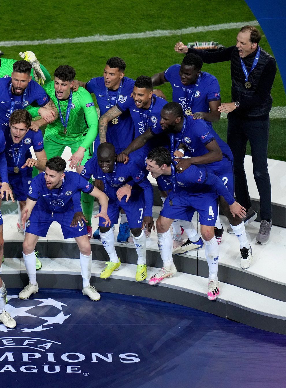 The Champions League quarter-final draw has been confirmed, inclduing holders Chelsea (Adam Davy/PA)
