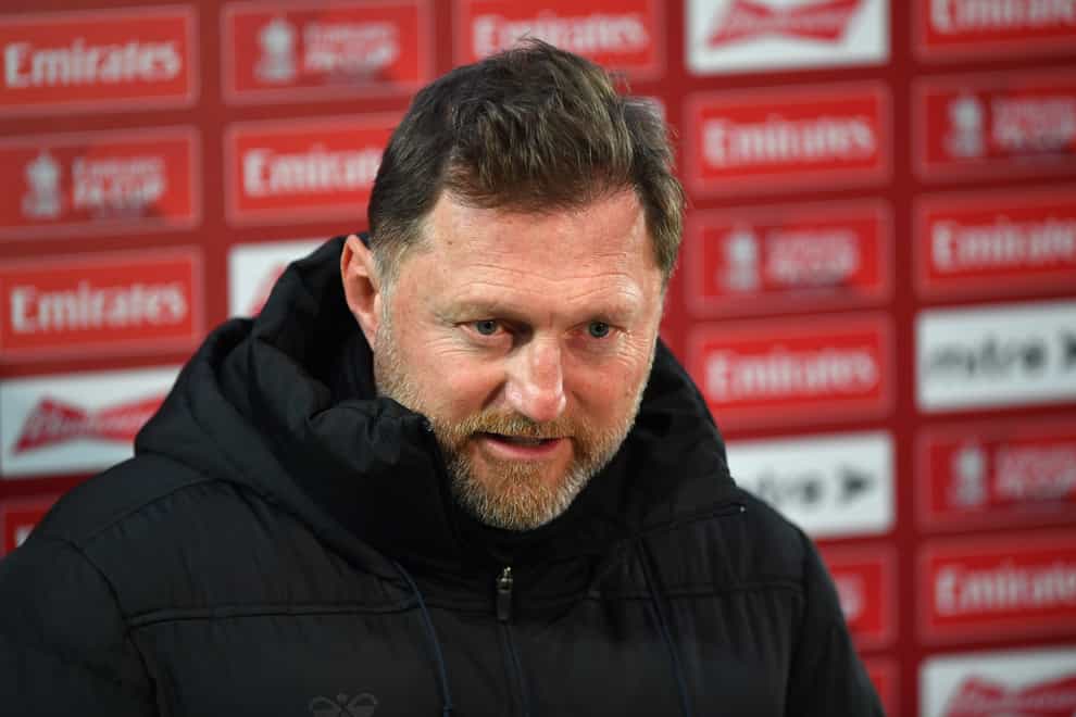 Southampton manager Ralph Hasenhuttl has seen his side lose three straight league games to check their recent progress (Simon Galloway/PA)