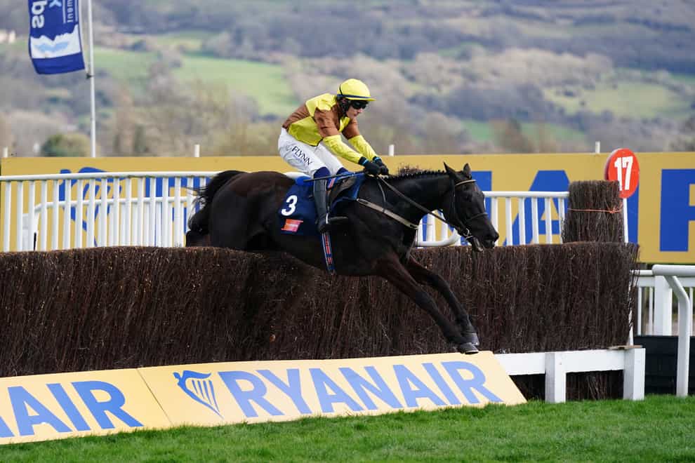 Galopin Des Champs ridden by Paul Townend during the Turners Novices’ Chase on day three of the Cheltenham Festival at Cheltenham Racecourse. Picture date: Thursday March 17, 2022.