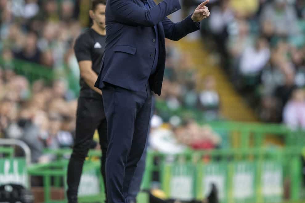 Malky Mackay takes his team to Celtic Park on Saturday (Jeff Holmes/PA)