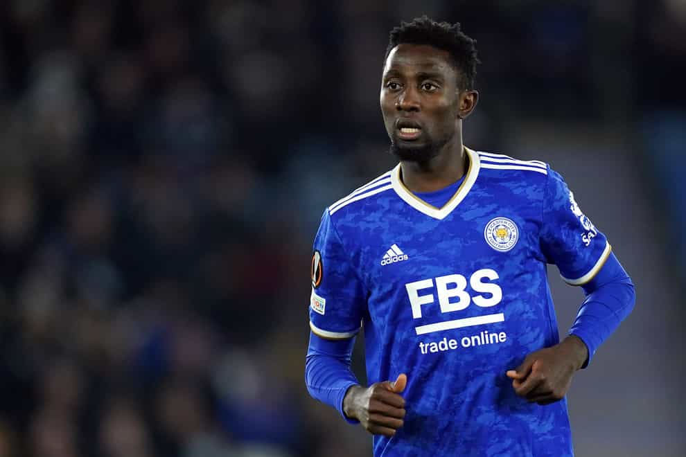 Leicester’s Wilfred Ndidi sustained a knee injury against Rennes on Thursday (Mike Egerton/PA)