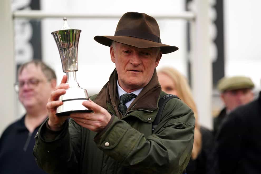 Willie Mullins was the leading trainer once more (David Davies/PA)