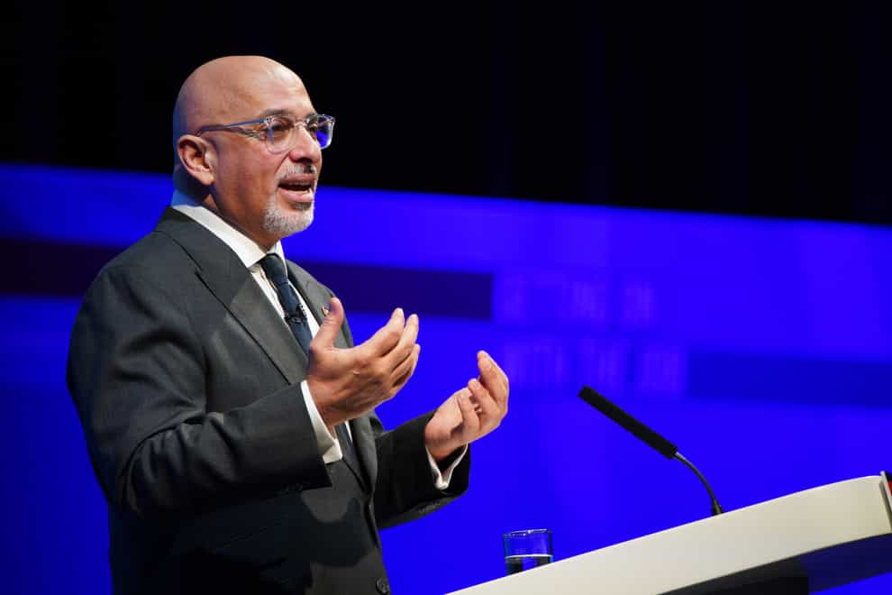 Education Secretary Nadhim Zahawi during the Conservative Party Spring Forum at the Winter Gardens, Blackpool (Peter Byrne/PA)